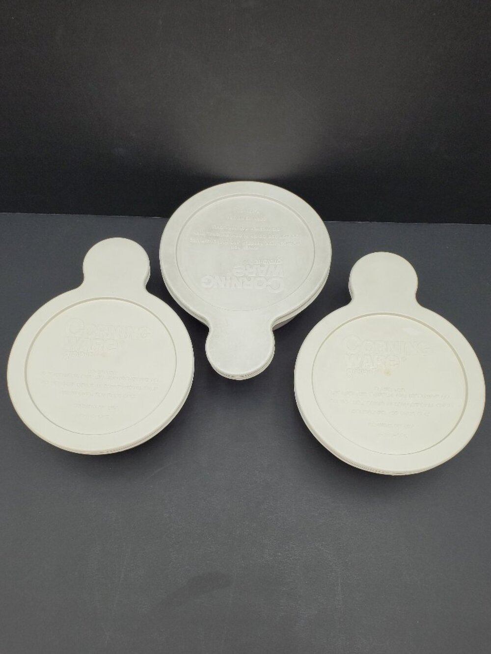 Corningware Grab-It Bowls with Plastic Lids Corning Tab Handle Grab It Dishes
